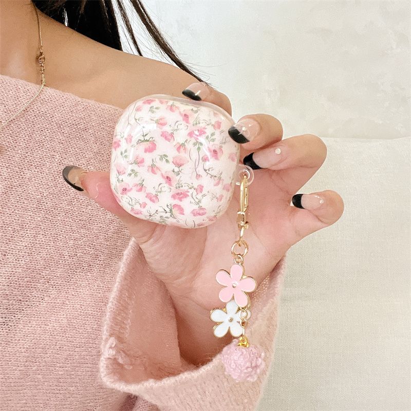 Floral Samsung Earbuds Protective Case