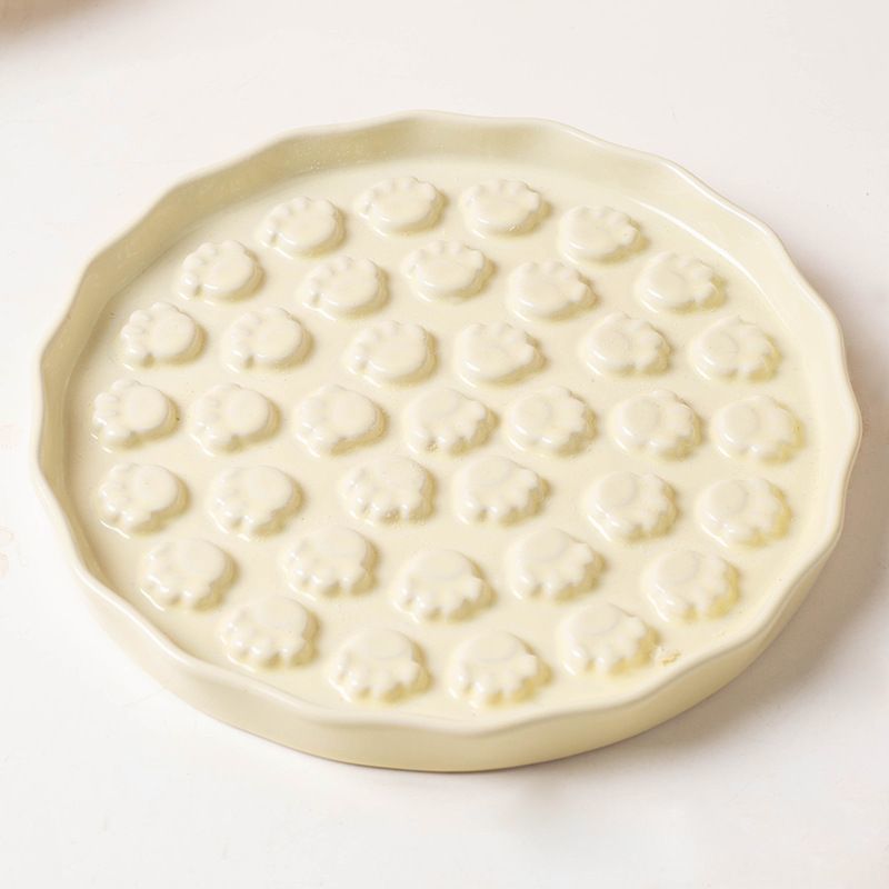 Ceramic Pet Slow Feed Bowl