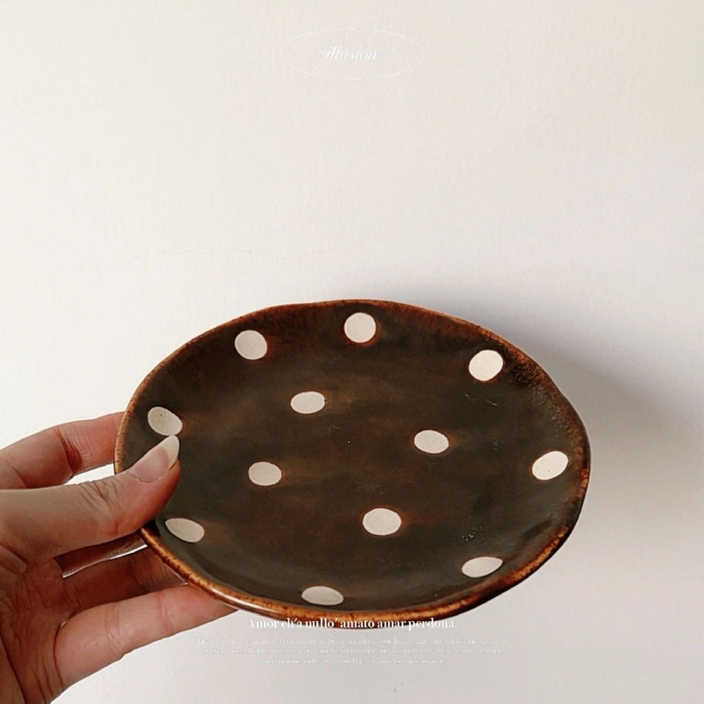 Kiln Flow Polka Dot Tableware