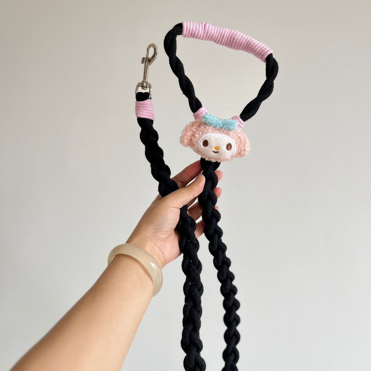 Braided Charm Dog Leash