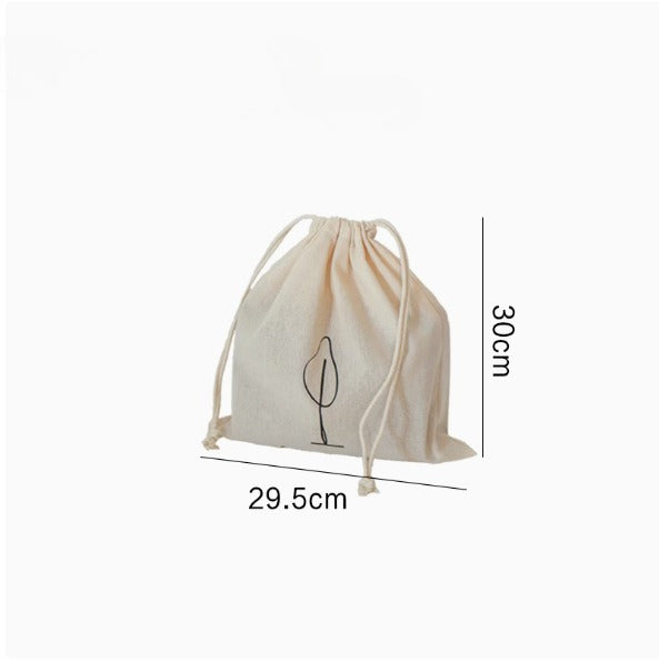 Cotton Linen Drawstring Travel Organizers - Modomu