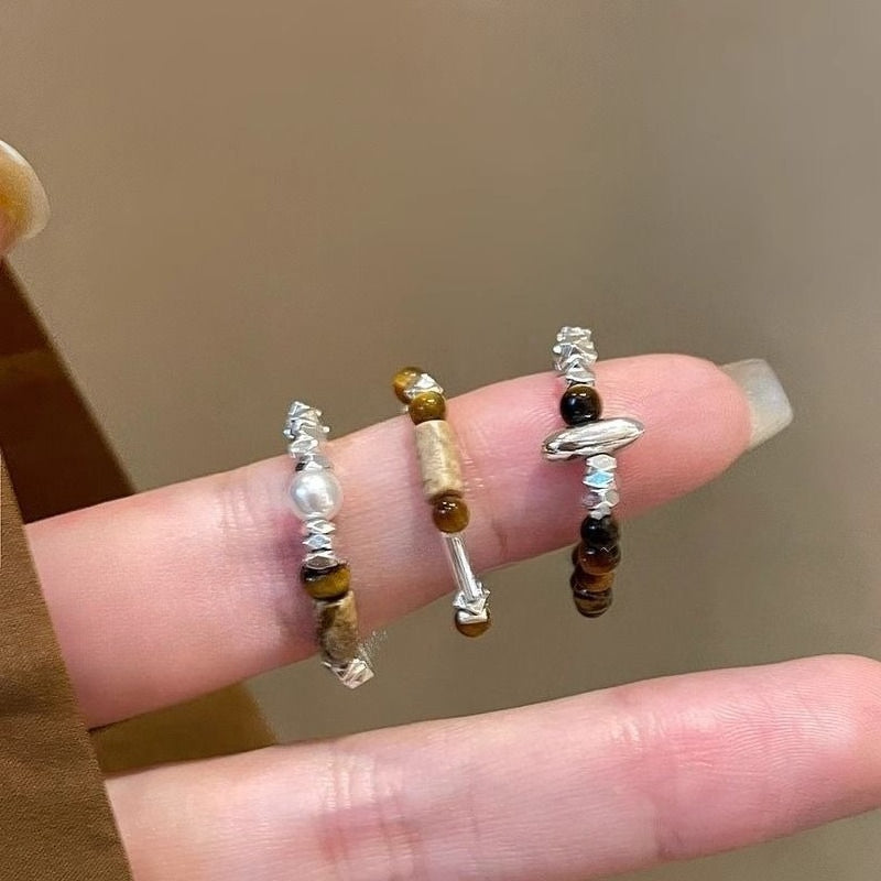 Vintage Maillard Tiger Eye Ring - Modomu