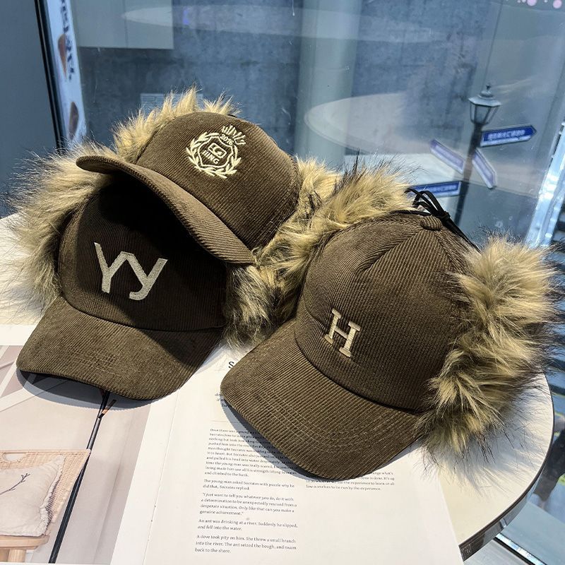 Kids Fuzzy Baseball Cap