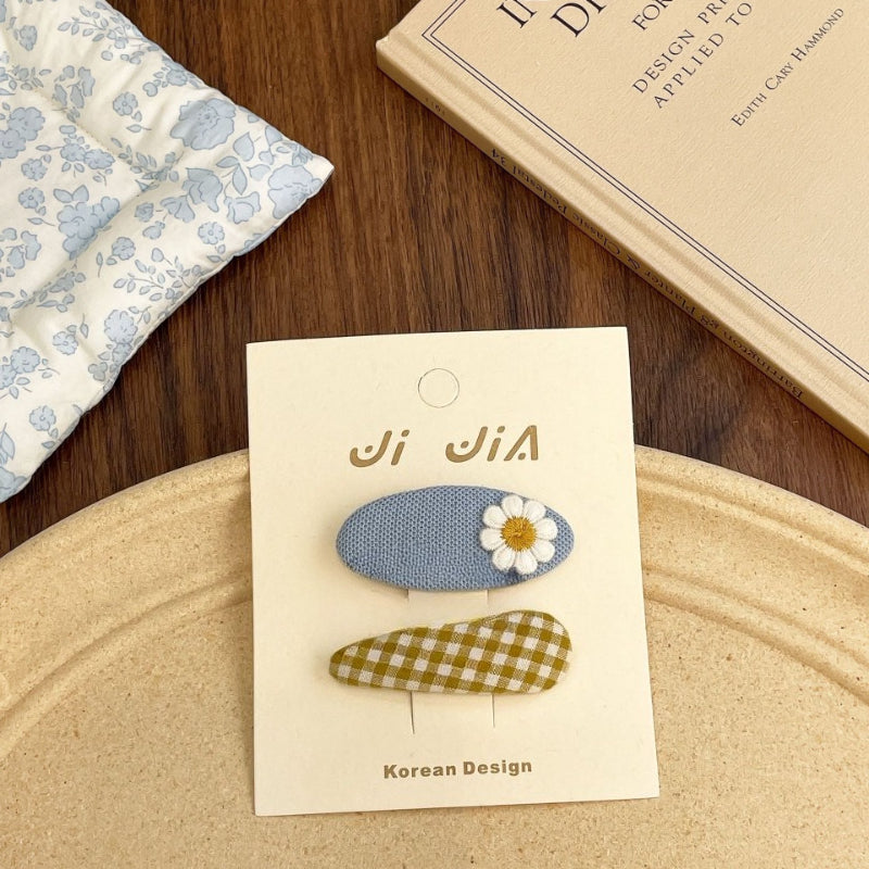 Floral Fabric Hair Clip - Modomu