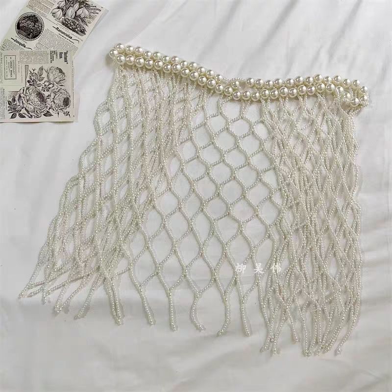 Pearl Waist Chain Fringe Belt