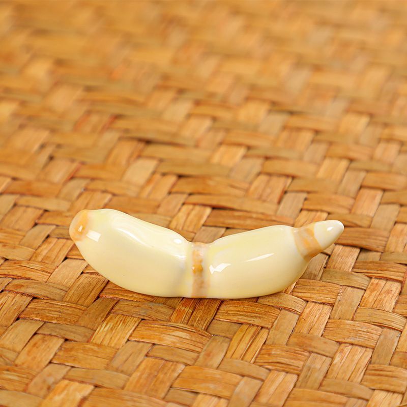 Hand-Painted Vegetable Chopstick Rest