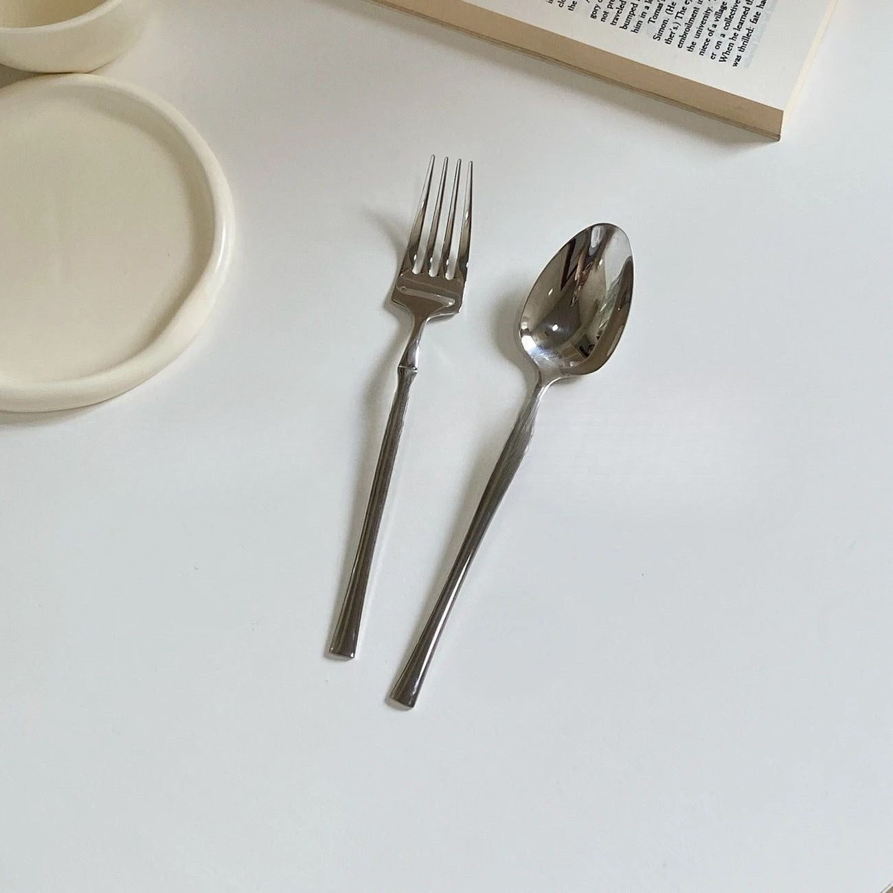 Flat Handle Stainless Cutlery Set