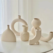 Retro Nordic Ceramic Vase