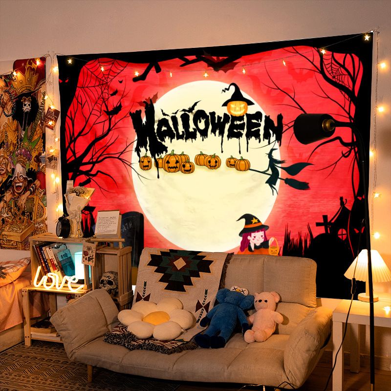 Printed Halloween Backdrop Cloth