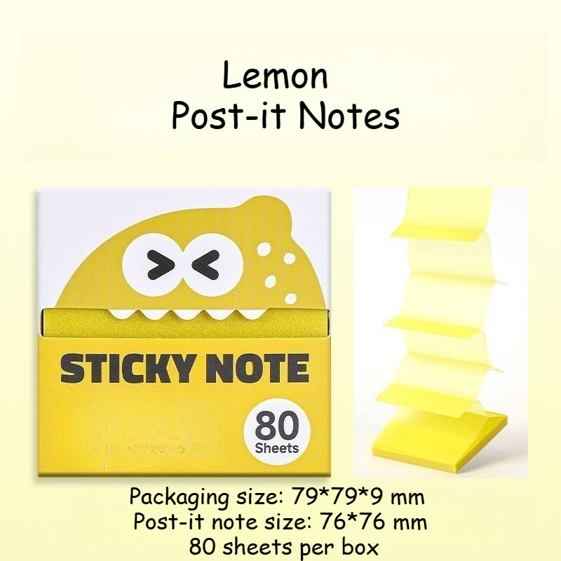 Fruit Monster Sticky Notes