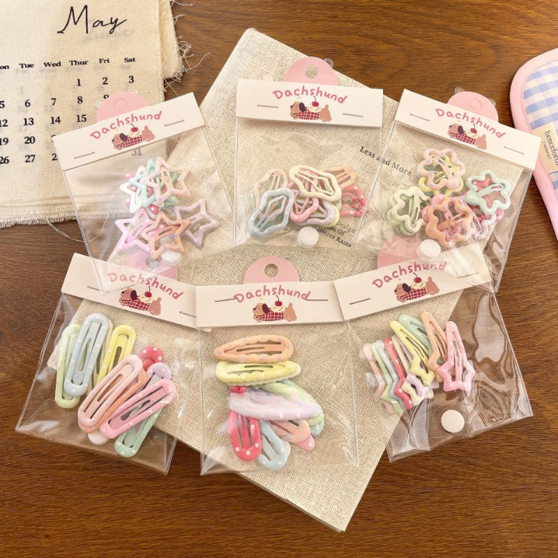 Cute Geometric Baby Hair Clip