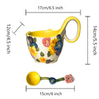 Raised Pattern Ceramic Tableware