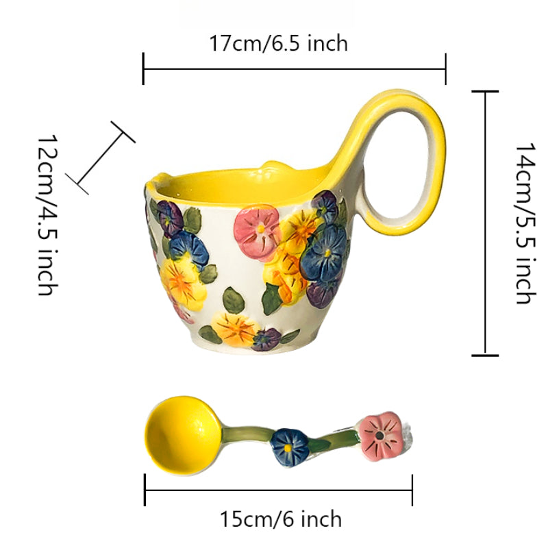 Raised Pattern Ceramic Tableware