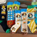 Cute Puppy Graphic Tube Socks - Modomu