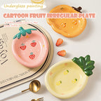 Ceramic Pumpkin Cartoon Dinner Plate