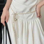 Retro Pearl Waist Chain