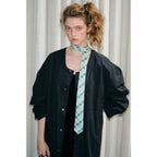 Striped College Zipper Tie - Modomu