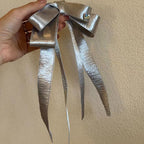 Metallic Bow Hair Clip