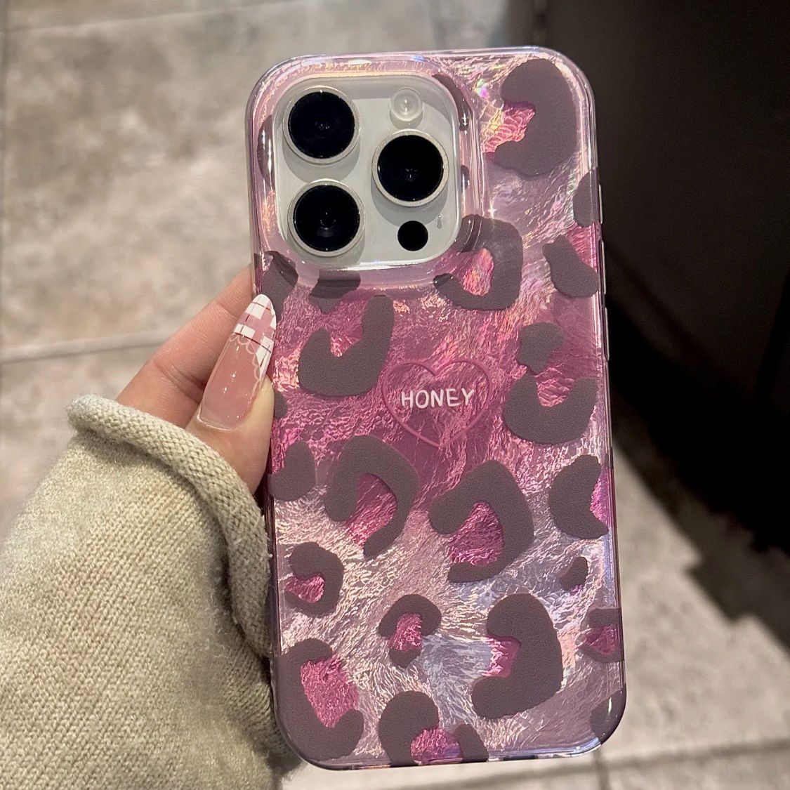 Leopard Gradient Samsung Phone Case