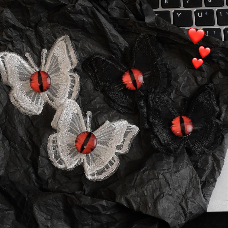 Staring Lace Butterfly Clip