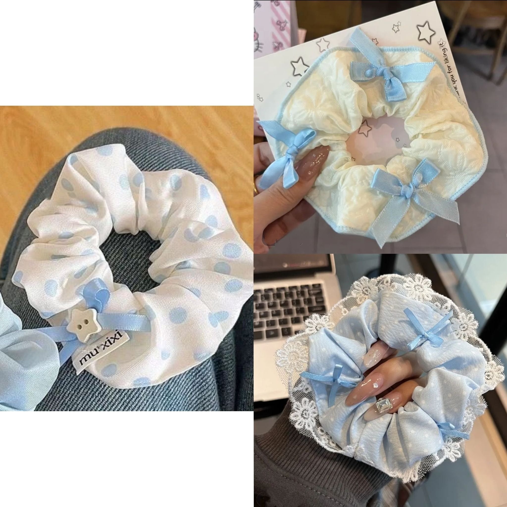 Korean Bow Ponytail Hair Rope - Modomu