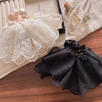 Romantic Double Layer Lace Scrunchie