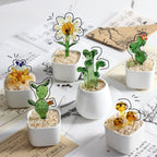 Glass Succulent Cactus Ornament - Modomu