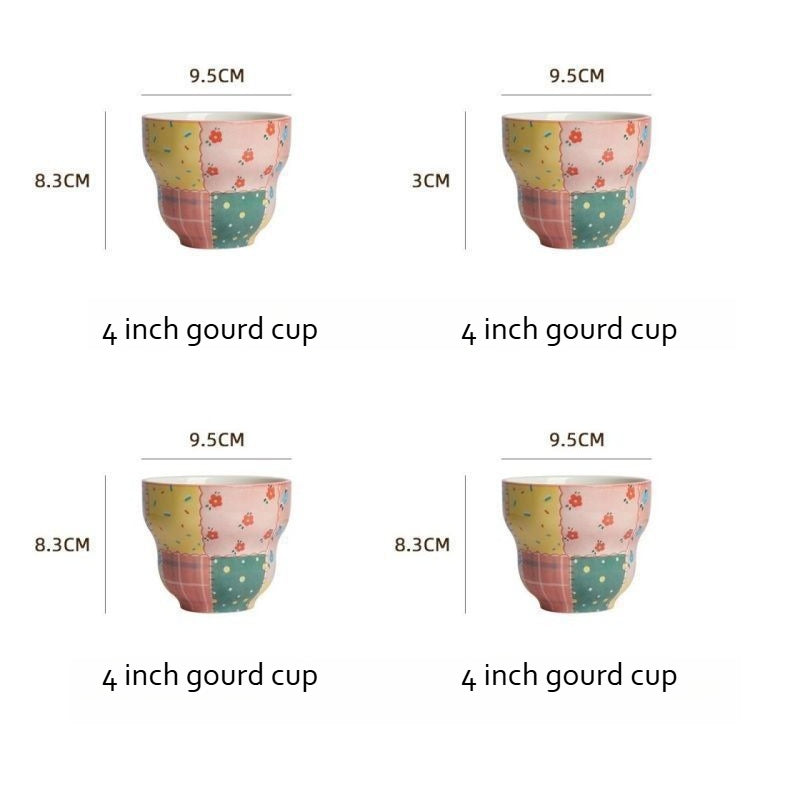 Artistic Ceramic Gourd Bowl - Modomu