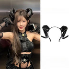 Curled Ram Horn Headband