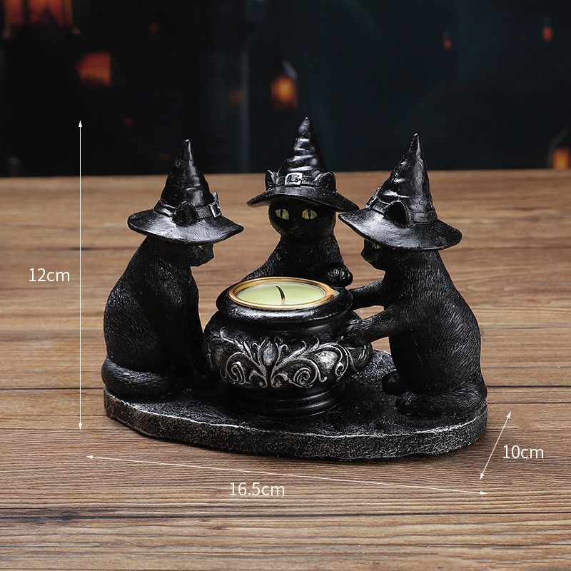 Robed Ghost Candle Pair