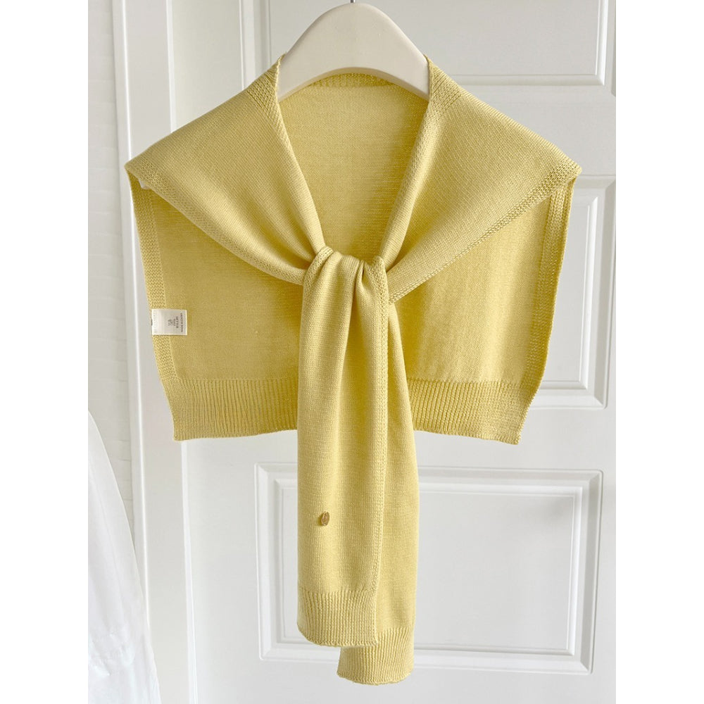 Knitted Shawl Style Vest - Modomu