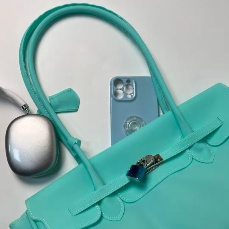 Structured Jelly Shoulder Bag
