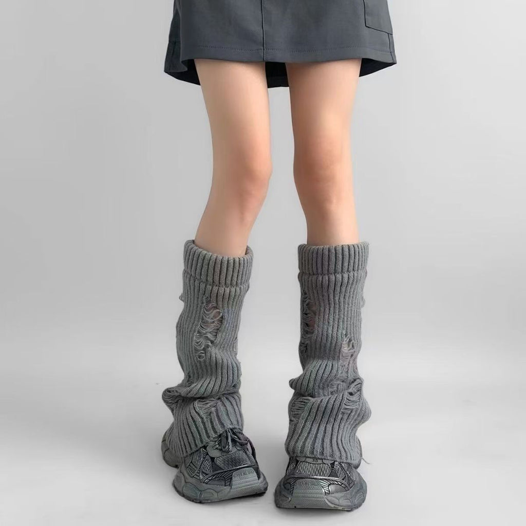 Cozy Ribbed Pile Knit Socks - Modomu
