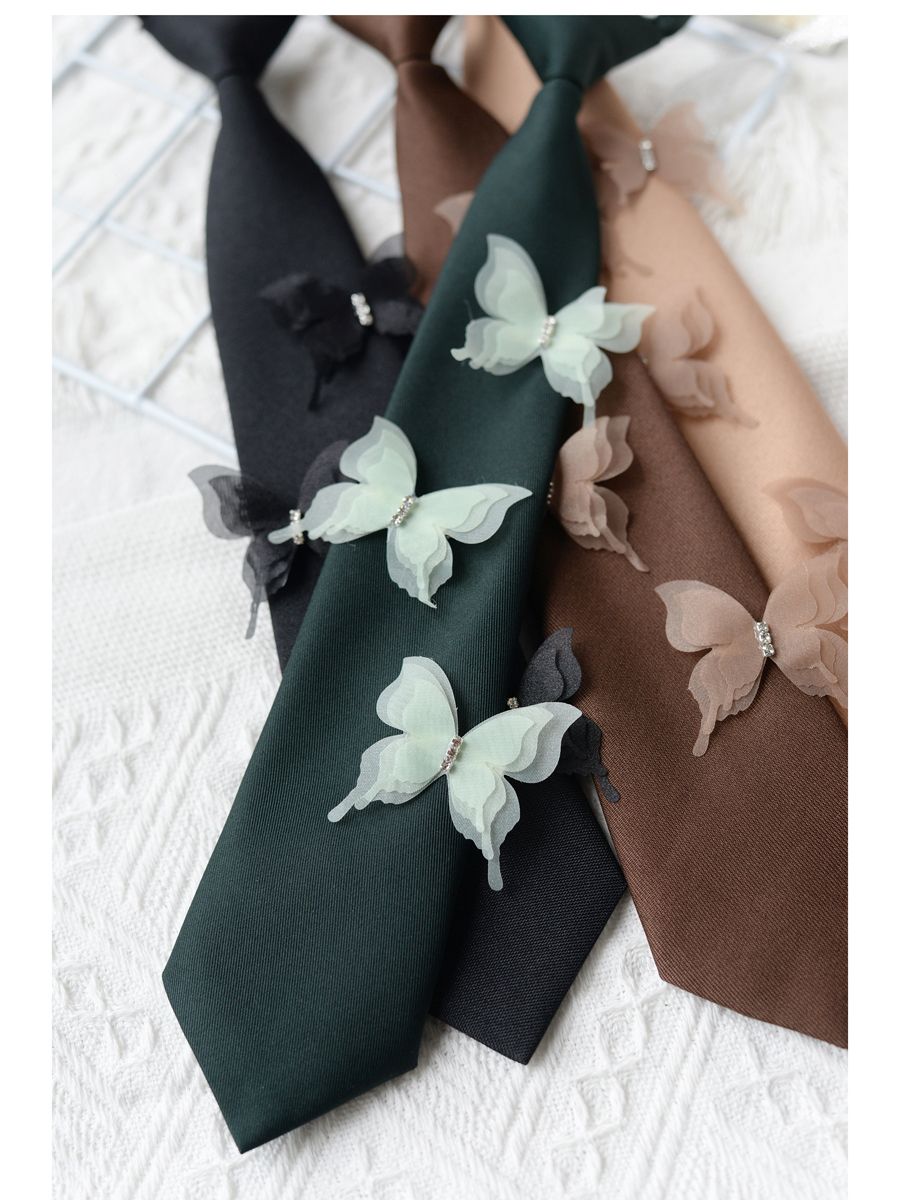 Butterfly Lace No Tie Collar - Modomu