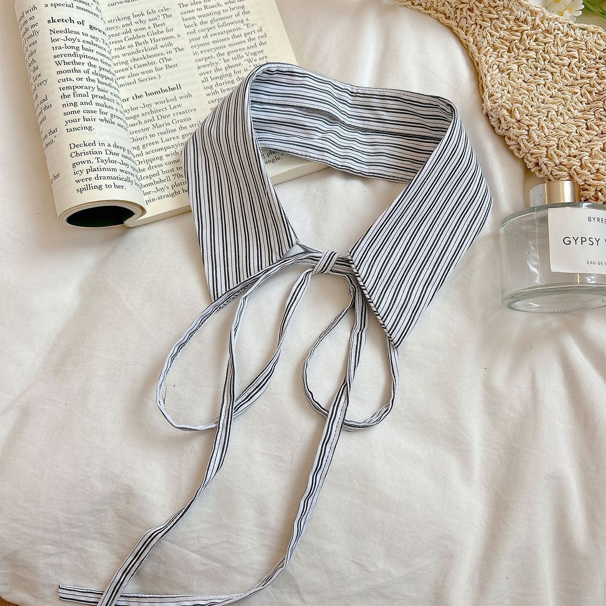 Detachable Plaid Shirt Collar - Modomu
