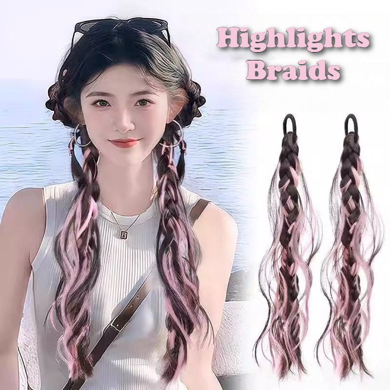 Y2K braided ponytail wig - Modomu
