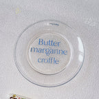 Embossed Chequer Brunch Plate