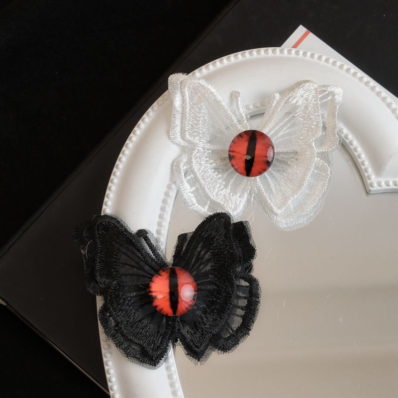 Staring Lace Butterfly Clip