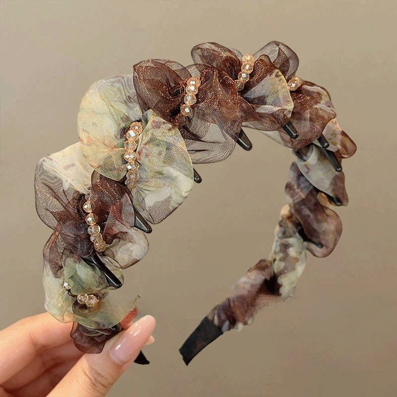 Tulle Ruffle Headband