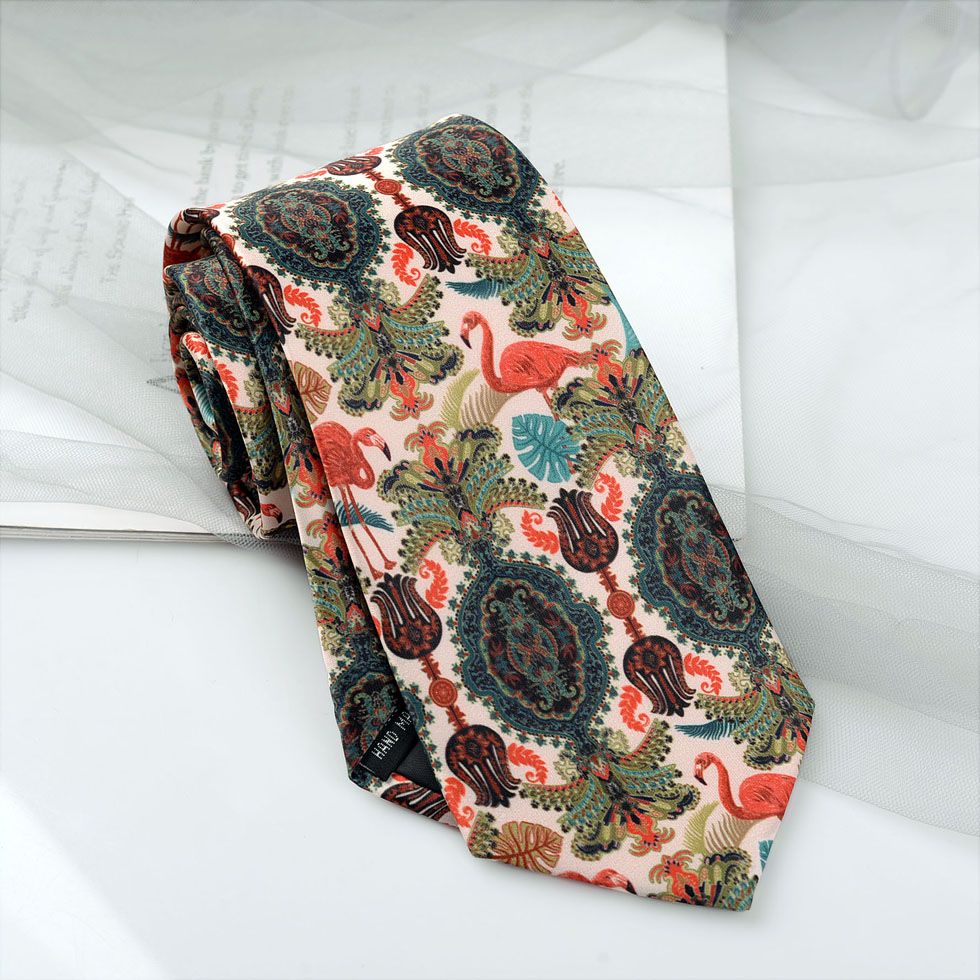 Handmade Retro Jacquard Tie - Modomu