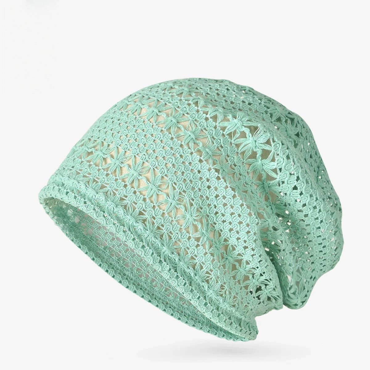 Lace Mesh Hat With Veil