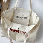 Slogan Canvas Tote