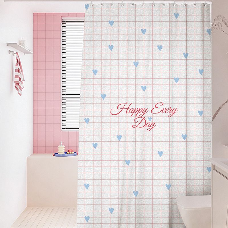 Candy Heart Shower Curtain