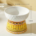Elevated Ceramic Pet Feeding Bowl