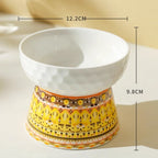 Elevated Ceramic Pet Feeding Bowl