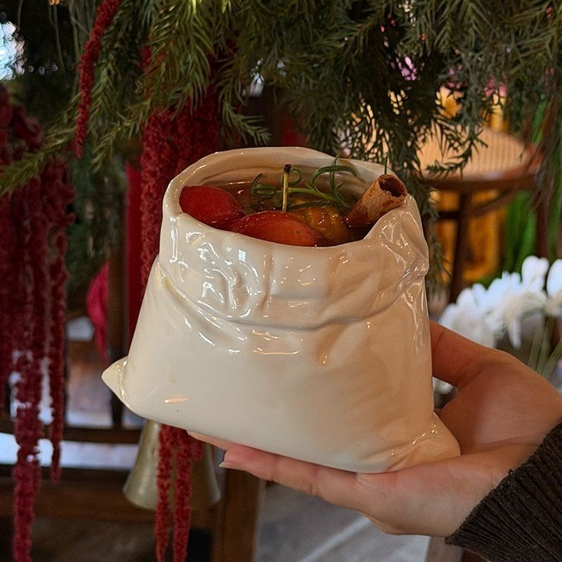 Irregular Tall Ceramic Coffee Mug