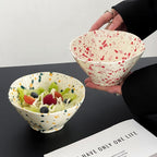 Ink Splash Ceramic Fruit Bowl - Modomu