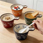 Beaded Handle Dessert Bowl