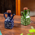 Tile Pattern Oil Cruet