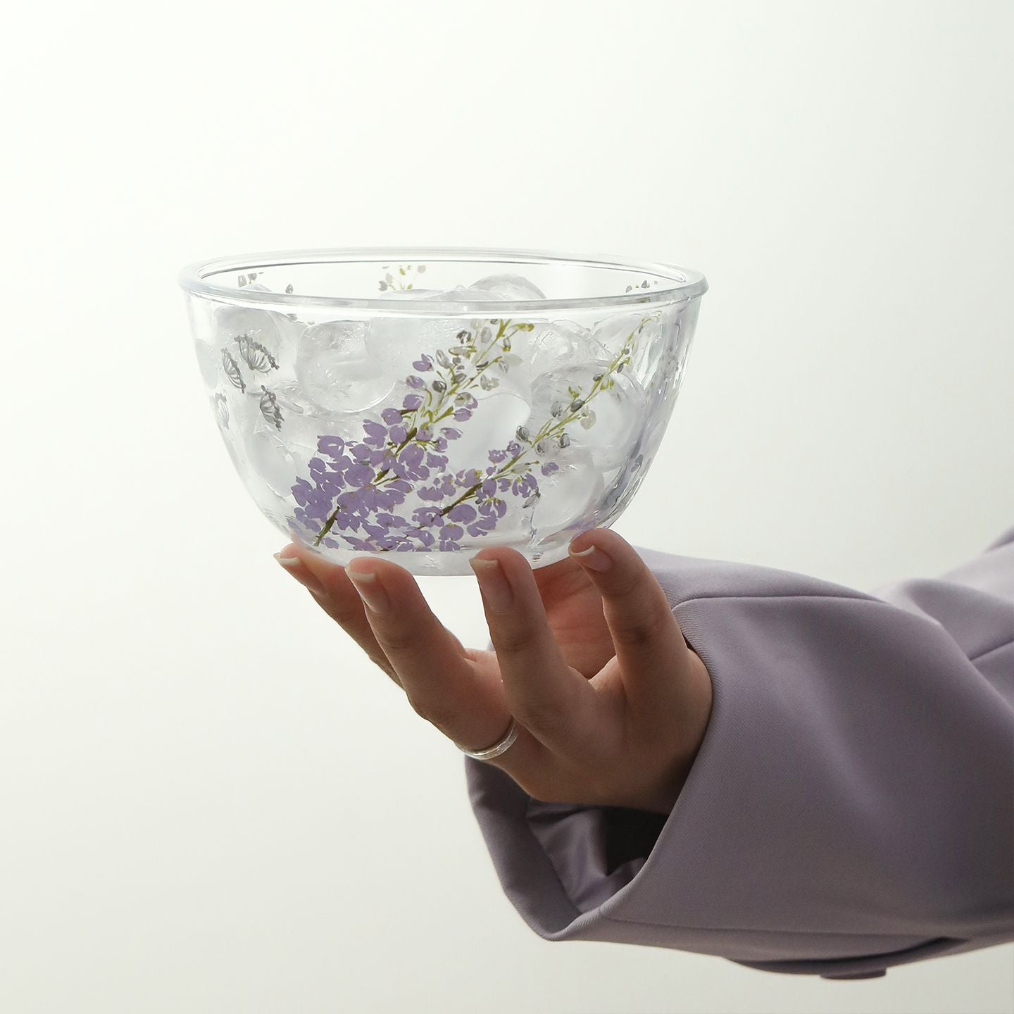 Botanical Print Salad Bowl